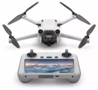 Квадрокоптер DJI Mini 3 Pro (+ пульт DJI RC), серый