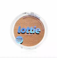 LOTTIE LONDON Бронзер для лица с экстрактом кокоса Sunkissed, Suncatcher, 8 г