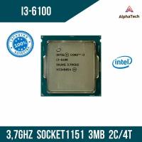 Процессор Intel Core i3 6100 ( 3,7 ГГц, LGA 1151, 3 Мб, 2 ядра )