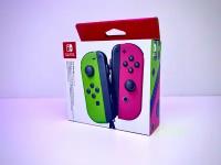 Геймпад Nintendo Switch Joy-Con controllers Duo, оргинал зеленый/розовый, 2 шт