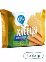 Leti Хлебцы кукурузные запеченные 6шт по 60гр