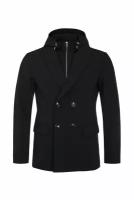 Пиджак EMPORIO ARMANI, размер 56, черный