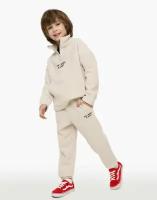 Бежевые спортивные Jogger из флиса для мальчика, 7-8 лет