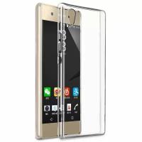 Чехол-бампер MyPads Tocco для Sony Xperia XA1 Ultra 6.0 (G3221/ 3223 / 3225) ультра-тонкий из мягкого качественного силикона прозрачный