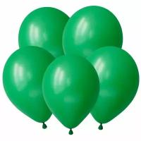 Набор воздушных шаров Зеленый, Пастель / Green, 10 дюймов (25 см), 100 штук