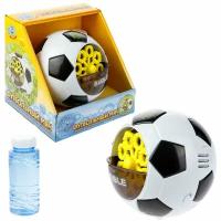 Игрушка для пускания мыльных пузырей на батарейках 1TOY Мы-шарики! футбольный мяч 118 мл