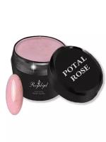 "COVER POTAL ROSE" гель для наращивания ногтей камуфлирующий с поталью Royal-gel 5 мл