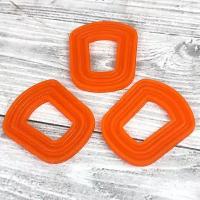 Комплект 3шт. Прокладка крышки для металлических канистр Полиуретан оранжевая 5-10-20л