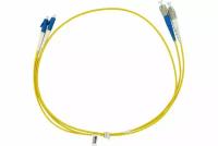 Оптический патч-корд FC/UPC-LC/UPC, SM SX 9/125 2.4 mm 25m