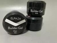 Однофазный гель для наращивания Elpaza Builder Gel, Clear, 15 г