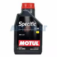 Масло моторное Motul Specific BMW LL-04 5W40 1л синтетическое