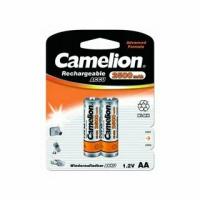 Camelion Аккумулятор AA-2500mAh Ni-Mh BL-2 NH-AA2500BP2, аккумулятор,1.2В 2 шт. в уп-ке