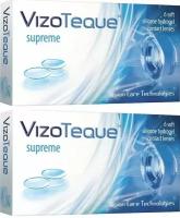 Контактные линзы VizoTeque Supreme, 6 шт