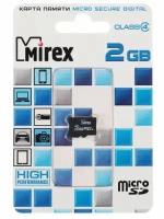 Micro SD 2Gb MIREX Без адаптера 13612-MCROSD02