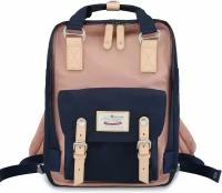 Рюкзак Himawari 188L Navy Blue & Pink, темно-синий с розовым