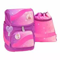 Школьный ранец BELMIL SMARTY ERGONOMIC SCHOOLBAG 405-51/9 OMBRE 2 SET, с наполнением, набор 2 предмета