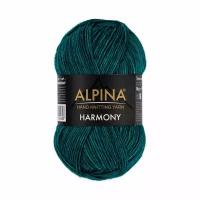 Пряжа ALPINA HARMONY 100% мериносовая шерсть 1 шт. х 50 г 175 м №07 зеленый