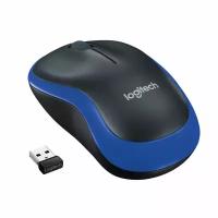 Мышь Logitech M185 Wireless mouse Blue (910-002239)