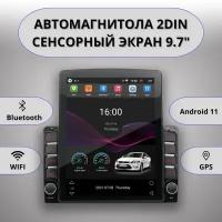 Автомагнитола 2DIN с сенсорным экраном 9.7 дюймов/9790/ANDROID 11/Вертикальный экран