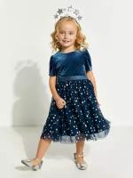 Платье ACOOLA Inga синий для девочек 98 размер