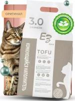 Наполнитель Тофу для кошачьего туалета 2,5кг комкующийся