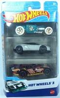 Hot Wheels- набор из 3 машинок, K5904-ggd