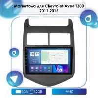 Автомагнитола для Chevrolet Aveo 300 2011-2015 Android, 3-32 4G, Bluetooth, Wi-Fi, GPS, Эквалайзер, Мульти-Руль