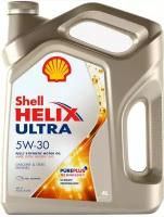 Моторное масло Shell Helix Ultra 5W-30 A3/B4 Синтетическое 4 л