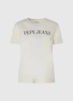 Футболка Pepe Jeans, размер S, бежевый