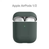 Защитный чехол COMMO Shield для Apple Airpods 1/2 Gen, Dark Grey