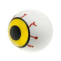 1Toy Игрушка-жмяка Крутой замес Зомби глаз 6 см желтый Т22997 с 3 лет
