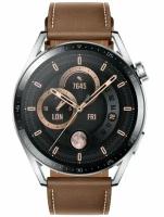 Смарт-часы Huawei Watch GT 3 46ММ (55026973), Brown Leather