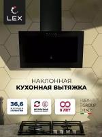 Вытяжка каминная Lex Mio 600 черный управление: кнопочное (1 мотор)