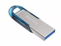 USB флешка SANDISK 128Gb Ultra Flair blue USB 3.0 (150/25 Mb/s)