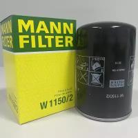 Фильтр масляный MANN-FILTER W1150/2 H170 D108 Caterpillar, New Holland