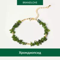 Браслет-нить BL Jewelry Dolcezza, турмалин, гранат, хромдиопсид, апатит, хризолит