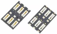 Разъем Micro-Sim 13-14mm x 7-8mm x 0,3mm Nokia N9 и др