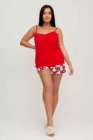 Пижама Modellini, размер 52, красный