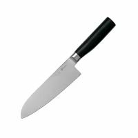Нож кухонный поварской Santoku длина лезвия 18 см, сталь 1.4116 Krupp Stainless Steel, Kai, Япония, KAI-TMK-0702