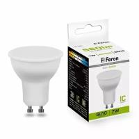 Светодиодная лампа FERON 80LED 7W 230V GU10 4000K, LB-26 25290