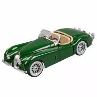 Jaguar xk 120 roadster 1951 dark green / ягуар хк родстер зеленый