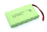 Аккумулятор Ni-Mh 6V 2400 mAh AA Flatpack разъем Tamiya