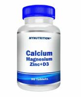 Витаминно-минеральный комплекс Mynutrition Calcium Magnesium Zinc+D3, 90 таблеток