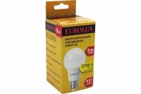 Лампа светодиодная Eurolux 76/2/13, E27, A60, 9 Вт, 2700 К