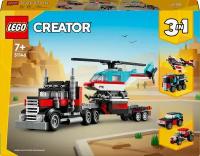 Конструктор пластиковый LEGO Creator 31146 Бортовой грузовик с вертолетом