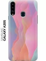 Силиконовый чехол Розовая дымка на Samsung Galaxy A20s / Самсунг А20с