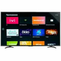 Телевизор Leff 55U630S, 55", 3840x2160, DVB-T2/C/S/S2, HDMI 3, USB 2, SmartTV, чёрный 10128976