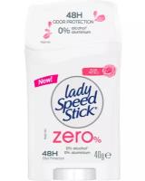 Леди Спид Стик / Lady Speed Stick - Дезодорант-стик для тела женский Zero Rose Petals 48ч 40 г