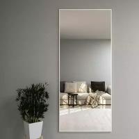 Зеркало настенное в алюминиевой раме ALUMIRROR, 200х80 см. Цвет: Белый