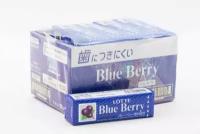 Жевательная резинка LOTTE Blueberry gum со вкусом голубики 31 грамм Упаковка 15 шт